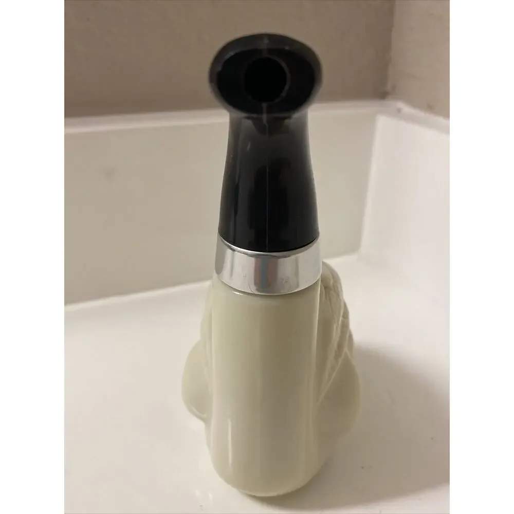 VTG AVON Bulldog Pipe Decanter Wild Country After Shave Decorative Bottle Empty
